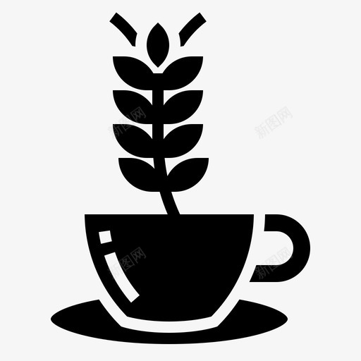燕麦杯子减肥图标svg_新图网 https://ixintu.com 健康 健康食品 减肥 杯子 燕麦 蔬菜