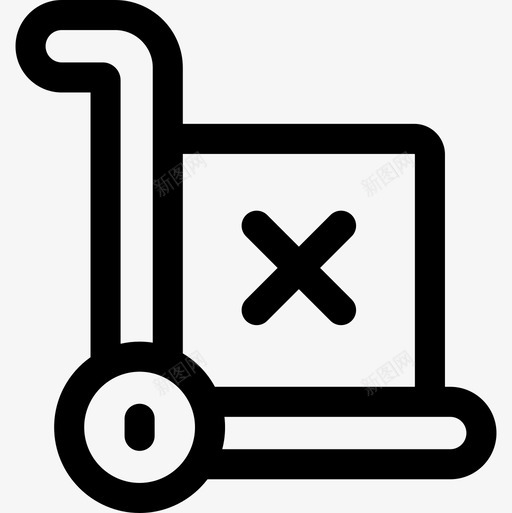 货物工厂39直线图标svg_新图网 https://ixintu.com 工厂 直线 货物