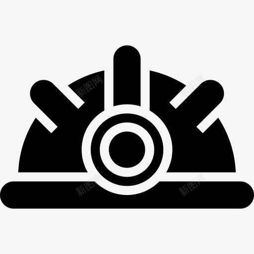 头盔工业13填充图标svg_新图网 https://ixintu.com 填充 头盔 工业13