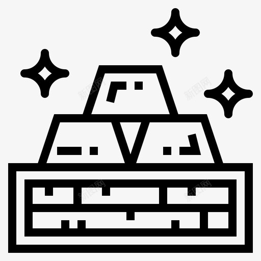 黄金海盗10直系图标svg_新图网 https://ixintu.com 海盗 直系 黄金