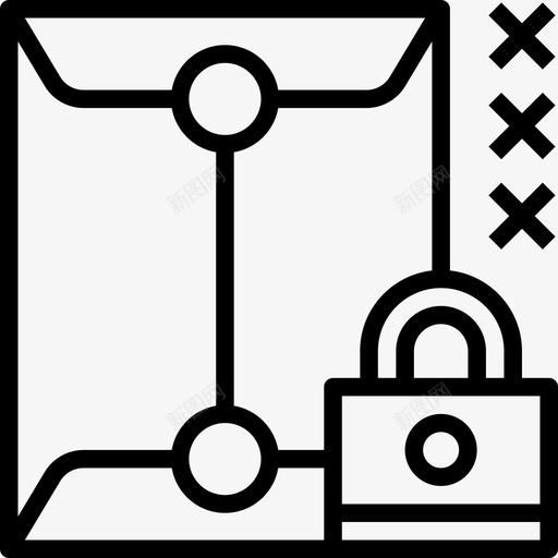 文件业务基础4线性图标svg_新图网 https://ixintu.com 业务 基础 文件 线性