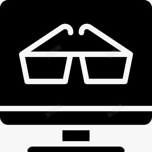 阅读辅助功能2填充图标svg_新图网 https://ixintu.com 功能 填充 辅助 阅读