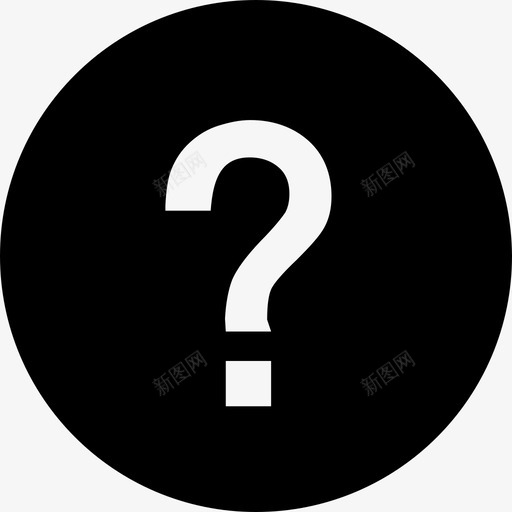 弹窗_问号svg_新图网 https://ixintu.com 弹窗_问号