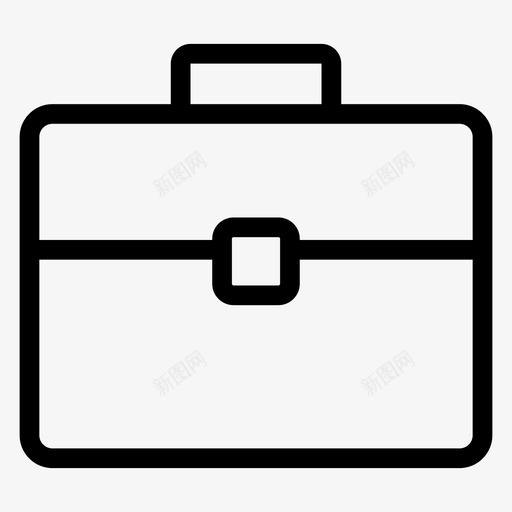公文包文件包搜索引擎优化和网络线图标svg_新图网 https://ixintu.com 优化 公文包 图标 搜索引擎 文件包 络线 网络