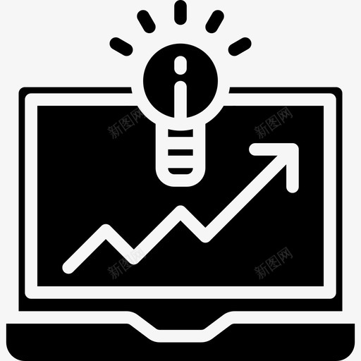 计算机商务267填充图标svg_新图网 https://ixintu.com 商务267 填充 计算机