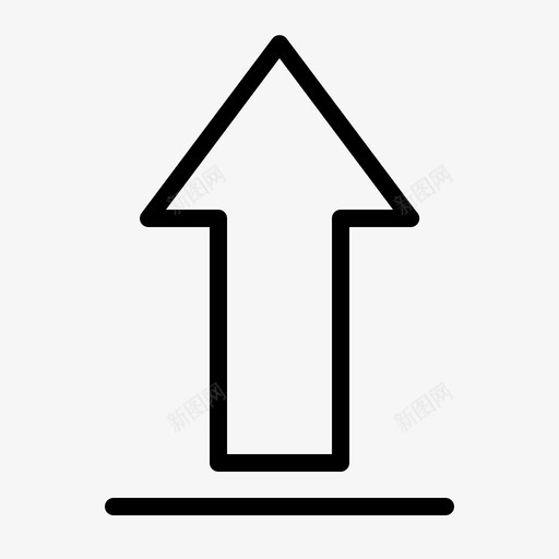 上传箭头浏览器图标svg_新图网 https://ixintu.com 上传 浏览器 箭头 网站 网络和界面