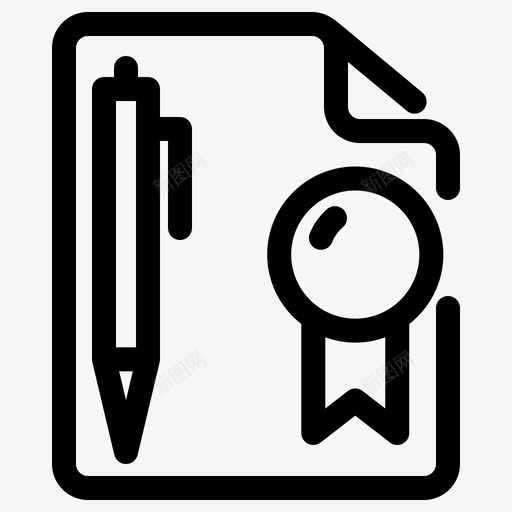 纸书知识图标svg_新图网 https://ixintu.com 教育 知识 阅读