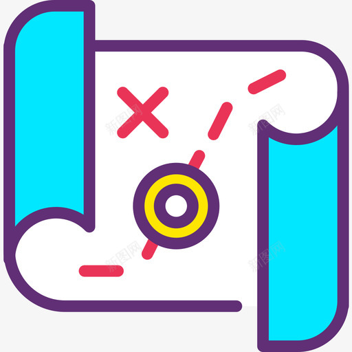 地图导航20附魔图标svg_新图网 https://ixintu.com 地图 导航 附魔