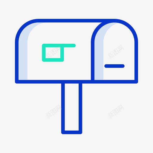 邮箱广告11轮廓颜色图标svg_新图网 https://ixintu.com 广告11 轮廓颜色 邮箱