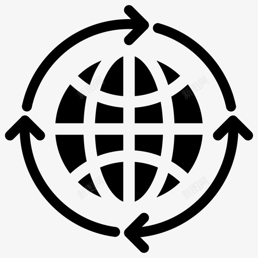 全球发展地理扩展全球解决方案图标svg_新图网 https://ixintu.com 互联网 优化 全球 公司 发展 地理 扩展 技术 搜索引擎 网络 解决方案