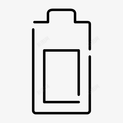 电池电力能量图标svg_新图网 https://ixintu.com 图标 接口 满电 电力 电池 电源 能量 间隙