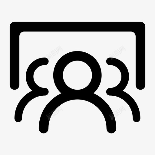 开会svg_新图网 https://ixintu.com 开会