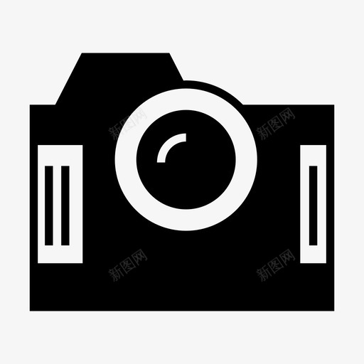 照相机数码相机设备图标svg_新图网 https://ixintu.com 半照相机 媒体 快门 数码相机 照相机 设备