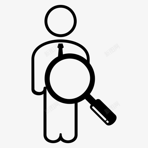 业务业务员领导图标svg_新图网 https://ixintu.com 业务 业务员 搜索 搜索员工 搜索经理 领导