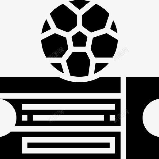 优惠券足球30字形图标svg_新图网 https://ixintu.com 优惠券 字形 足球