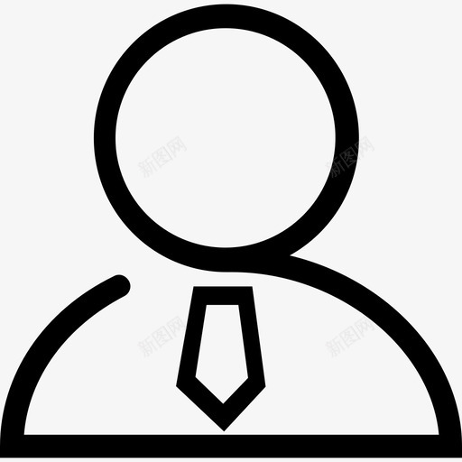 商人 生意人svg_新图网 https://ixintu.com 商人 生意人