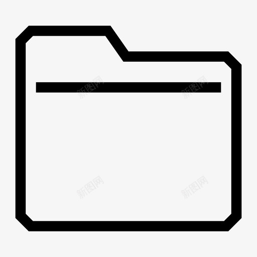文件夹档案数据图标svg_新图网 https://ixintu.com 数据 文件 文件夹 文档 档案 硬件 软件