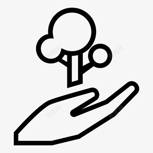 自然护理生态环境图标svg_新图网 https://ixintu.com 护理 环境 生态 自然