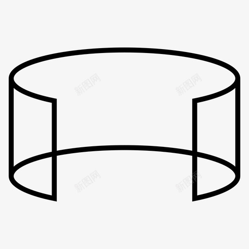 全景360全景照片图标svg_新图网 https://ixintu.com 全景 照片 虚拟现实 锐利
