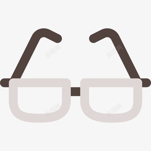 眼镜秋装饰品线颜色图标svg_新图网 https://ixintu.com 眼镜 秋装 装饰品 颜色