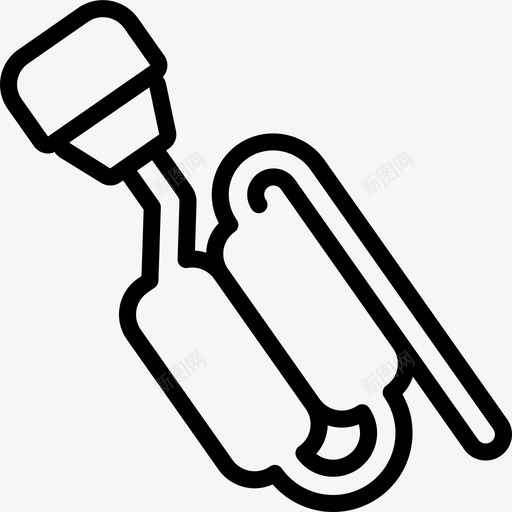 蒸馏和酿造阀门线性图标svg_新图网 https://ixintu.com 线性 蒸馏 酿造 阀门
