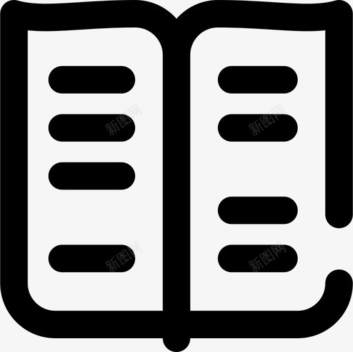 菜单送餐13直系图标svg_新图网 https://ixintu.com 直系 菜单 送餐13