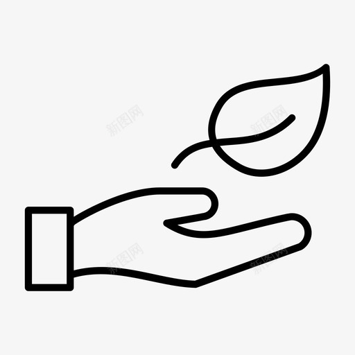 生态种植环保绿色图标svg_新图网 https://ixintu.com 环保 生态 种植 绿色 随机