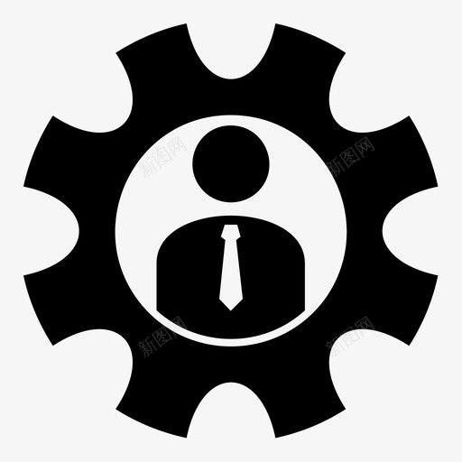 商业商人商业策略图标svg_新图网 https://ixintu.com 商业 商业策略 商人 心态 管理