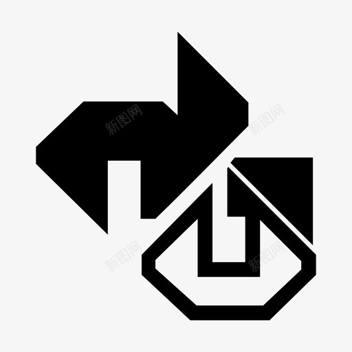 标志字符图标svg_新图网 https://ixintu.com 复古 字符 标志 符号 设计