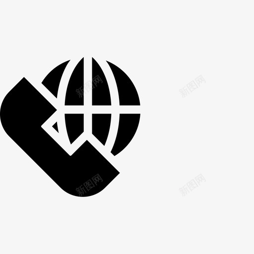 通信社交媒体107已填充图标svg_新图网 https://ixintu.com 已填充 社交媒体107 通信