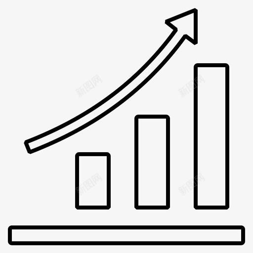 进化金融增长图标svg_新图网 https://ixintu.com 商业 增长 进化 金融