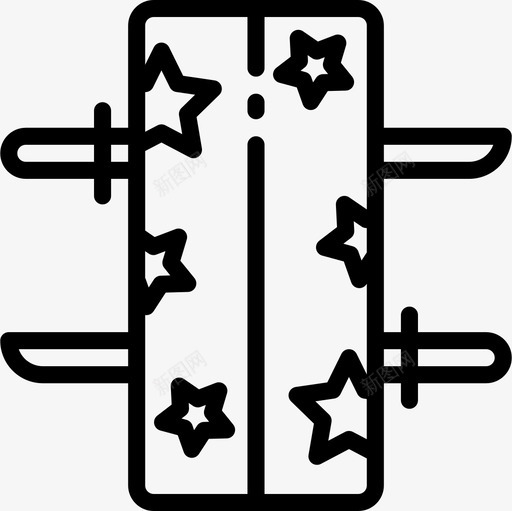 魔术盒马戏团41直线型图标svg_新图网 https://ixintu.com 直线型 马戏团41 魔术盒