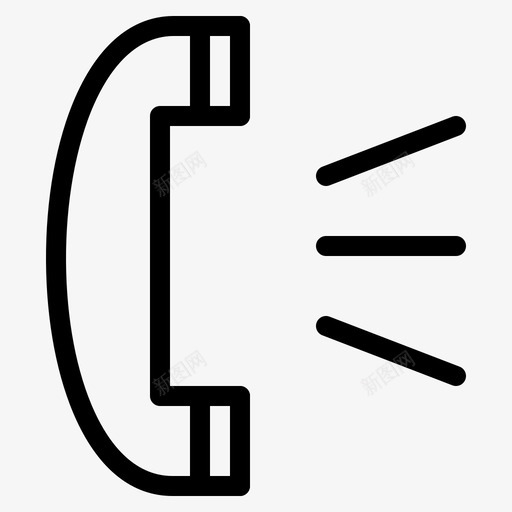 接听来电客户支持图标svg_新图网 https://ixintu.com 客户 技术支持 接听 支持 来电 热线