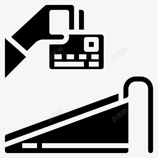 信用卡支付机器餐厅服务图标svg_新图网 https://ixintu.com 信用卡支付 机器 餐厅服务