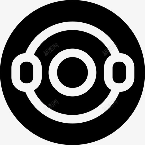 冰壶冬季运动4填充图标svg_新图网 https://ixintu.com 冬季运动 冰壶 填充