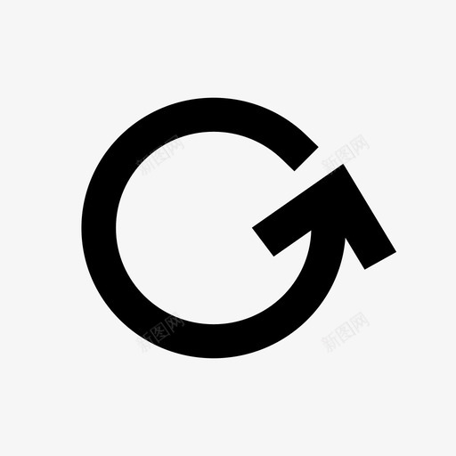 再次刷新圈大众图标svg_新图网 https://ixintu.com 再次 刷新 大众
