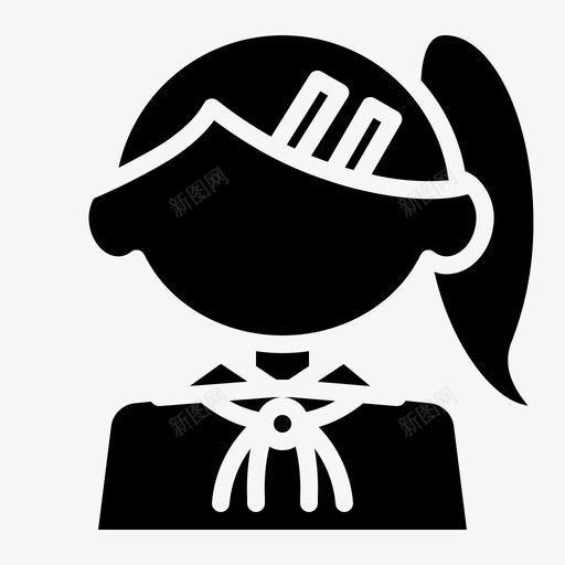 女孩阿凡达67加油图标svg_新图网 https://ixintu.com 加油 女孩 阿凡