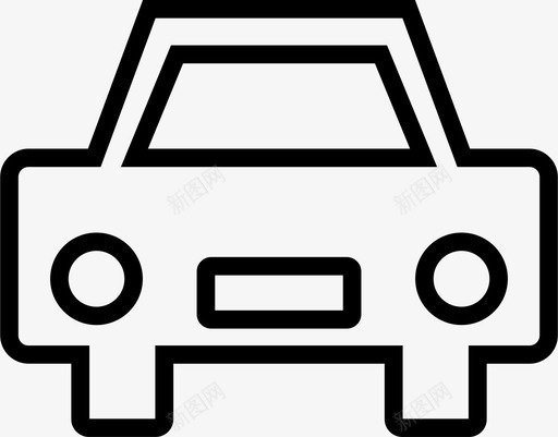 汽车驾驶交通图标svg_新图网 https://ixintu.com 交通 旅行 汽车 驾驶