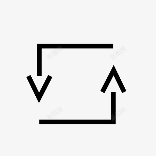 转发社交媒体推特图标svg_新图网 https://ixintu.com 媒体 推特 社交 转发