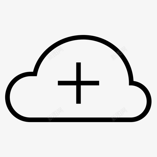 云抽象背景图标svg_新图网 https://ixintu.com 书签 加上 技术 抽象 背景 过程