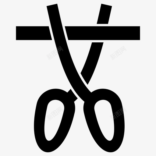 剪刀切割切割工具图标svg_新图网 https://ixintu.com 切割 切割工具 剪 剪刀
