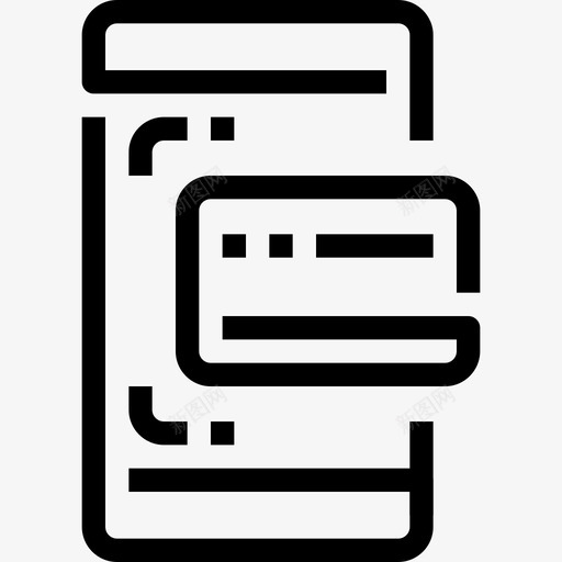 信用卡购买网上购物图标svg_新图网 https://ixintu.com 信用卡 网上购物 订购 购买