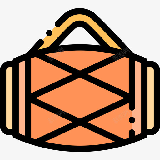 鼓霍利17号线型颜色图标svg_新图网 https://ixintu.com 线型颜色 霍利17号 鼓