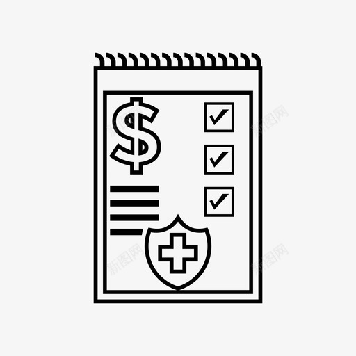 病历文件夹信息图标svg_新图网 https://ixintu.com 信息 文件夹 病历 管理