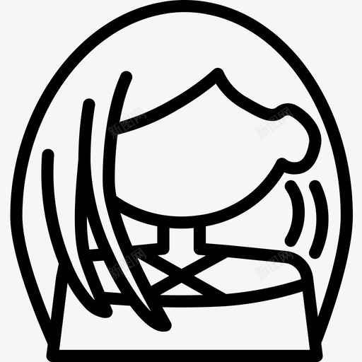 女人阿凡达52直系图标svg_新图网 https://ixintu.com 女人 直系 阿凡