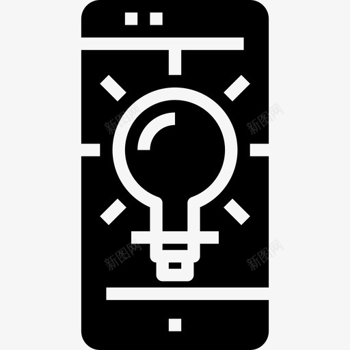 智能手机移动应用程序13填充图标svg_新图网 https://ixintu.com 填充 智能手机 移动应用程序13