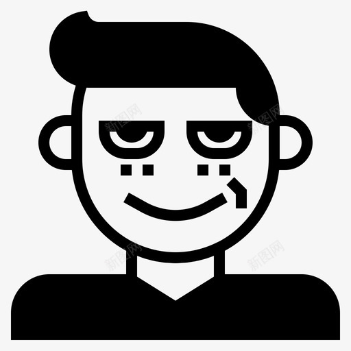 高姿态成瘾大麻图标svg_新图网 https://ixintu.com 大麻 姿态 字形 成瘾 毒品 药物 高姿态