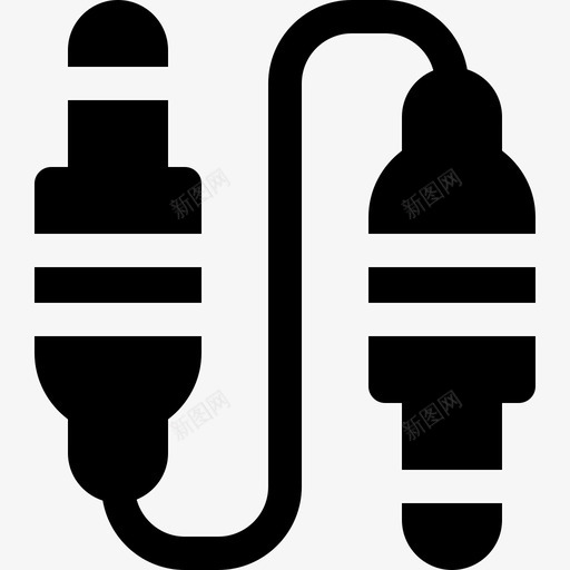 杰克音频和视频13填充图标svg_新图网 https://ixintu.com 填充 杰克 音频和视频13