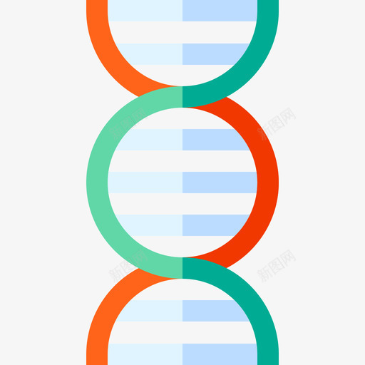 Dna过敏6级平坦图标svg_新图网 https://ixintu.com 6级 Dna 平坦 过敏