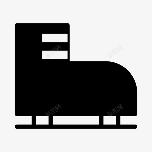 溜冰娱乐假日图标svg_新图网 https://ixintu.com 假日 冬天 娱乐 溜冰 滑雪 雕文